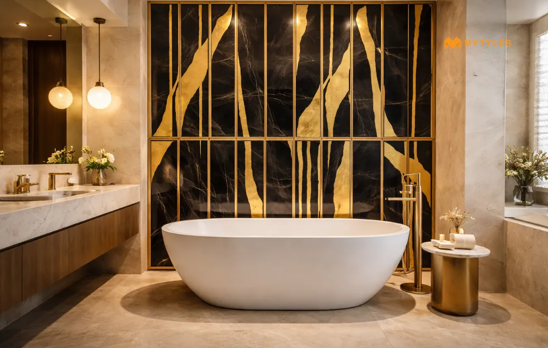 Ceramic Tile in Bathroom